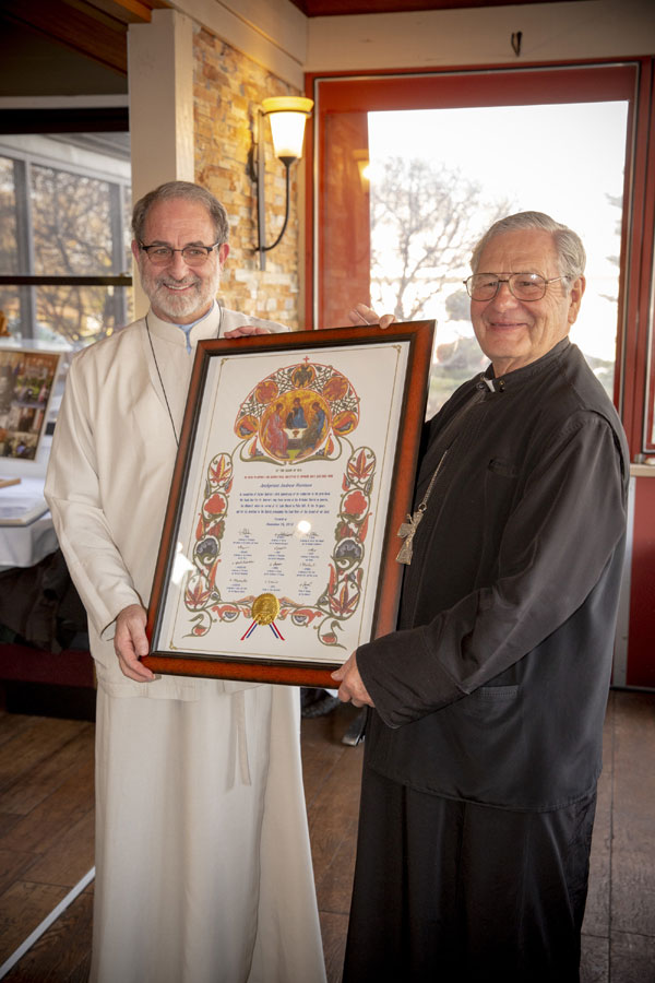 Scene from 
Father Andrew Harrison Celebrates 50 Years Of Priesthood.